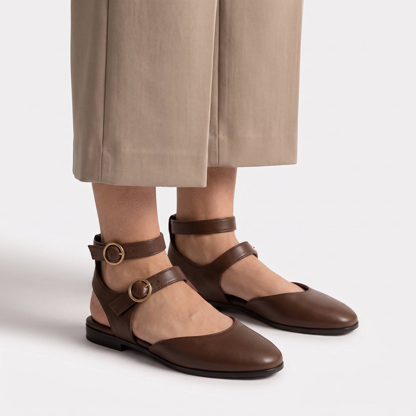 Brown ballerina