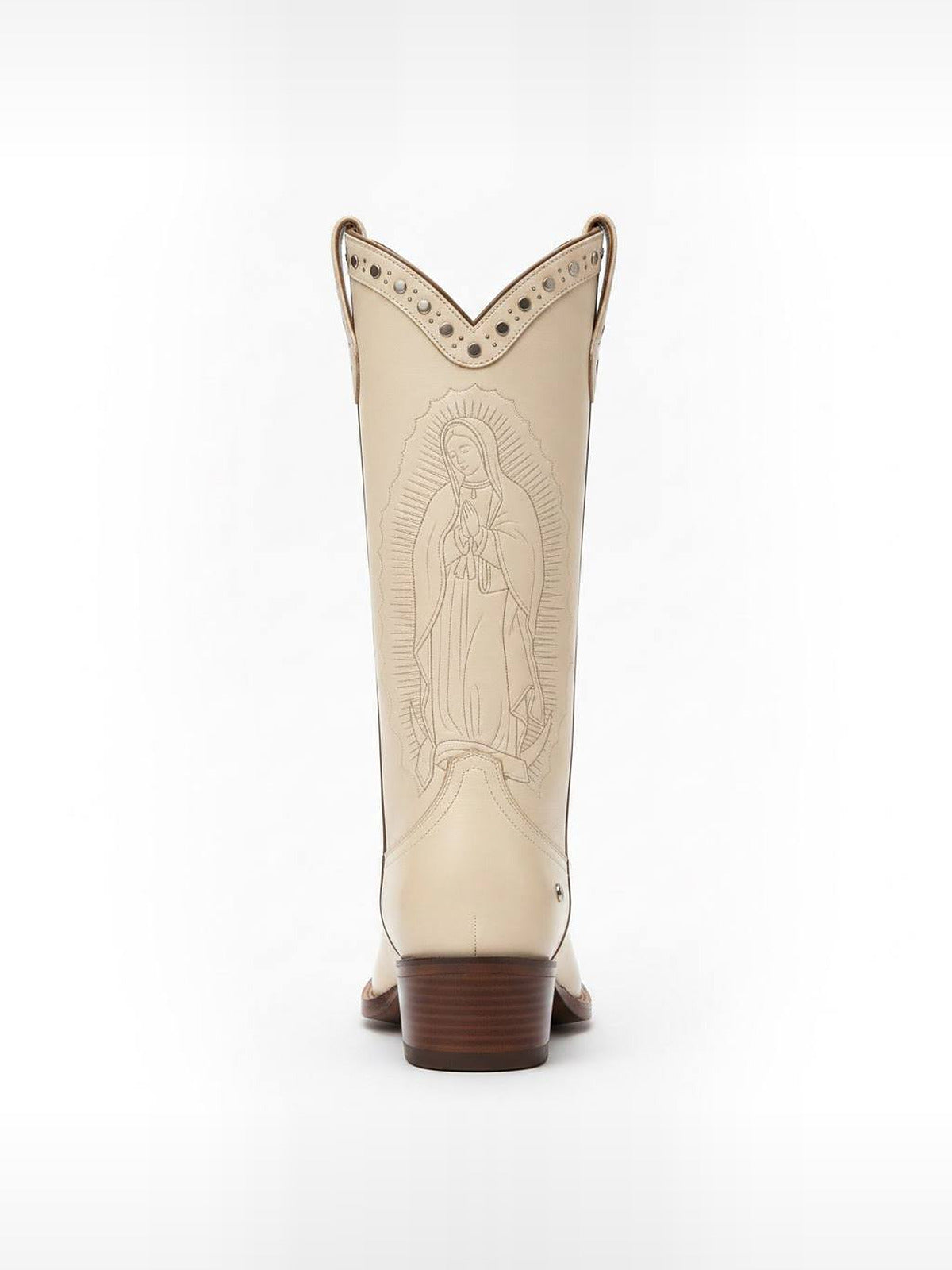 Bota virgen Maria beige