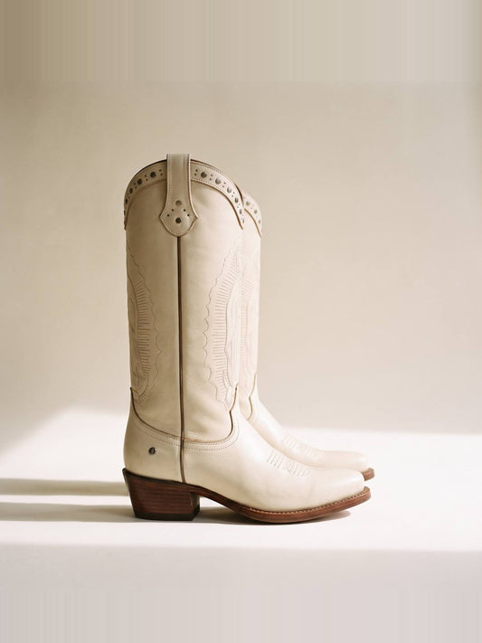 Bota virgen Maria beige