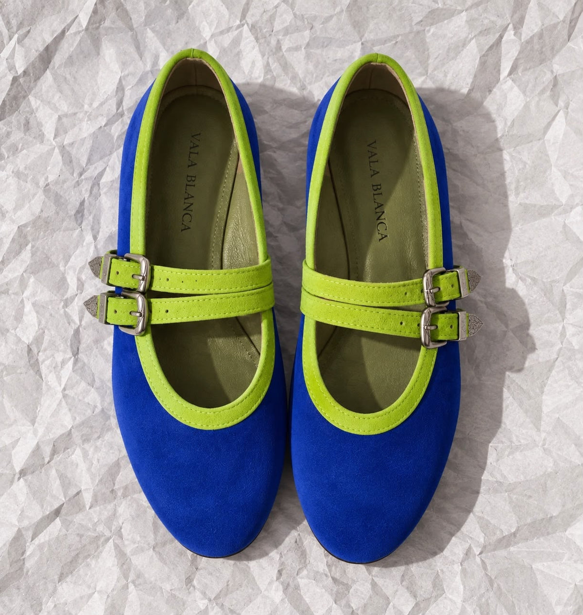 Texana Azul Ribete limón