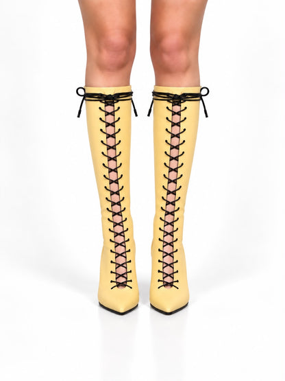 Yellow tall cane desert