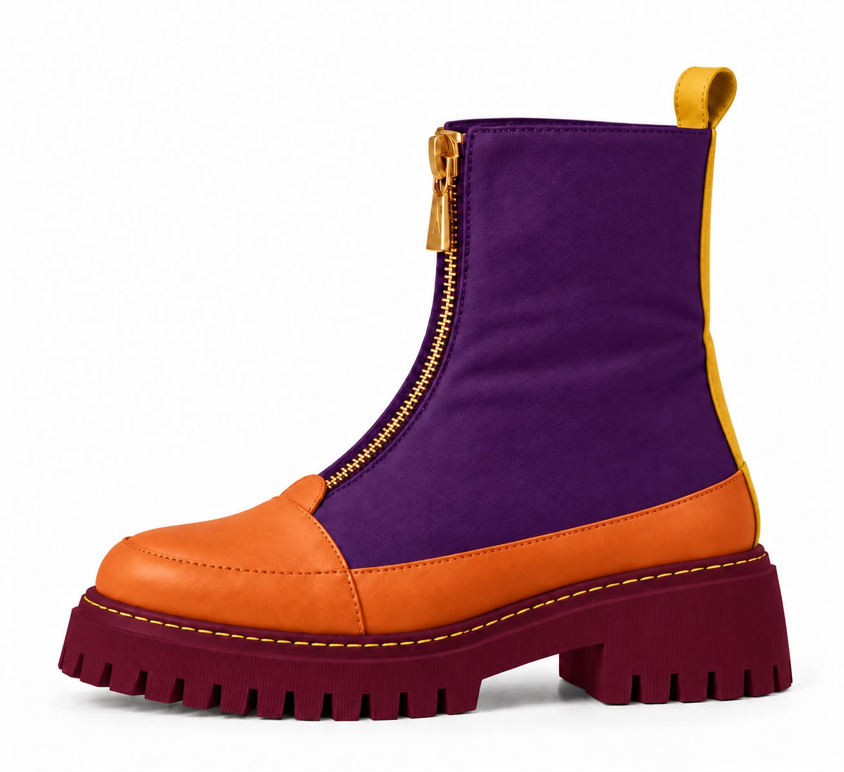 Doncella Morada punta Naranja