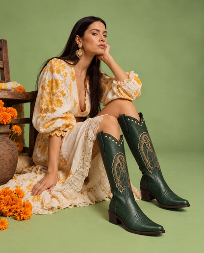 Guadalupe Boot Verde