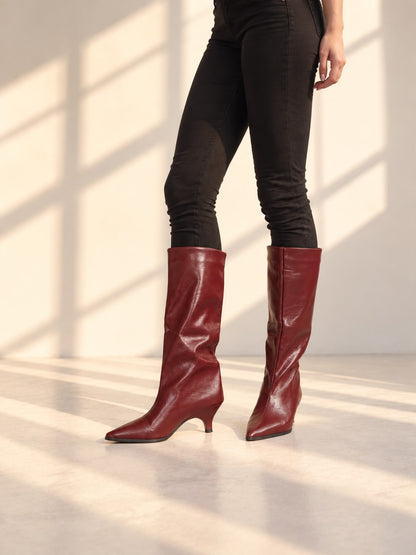 Kitten Boot Escarlata