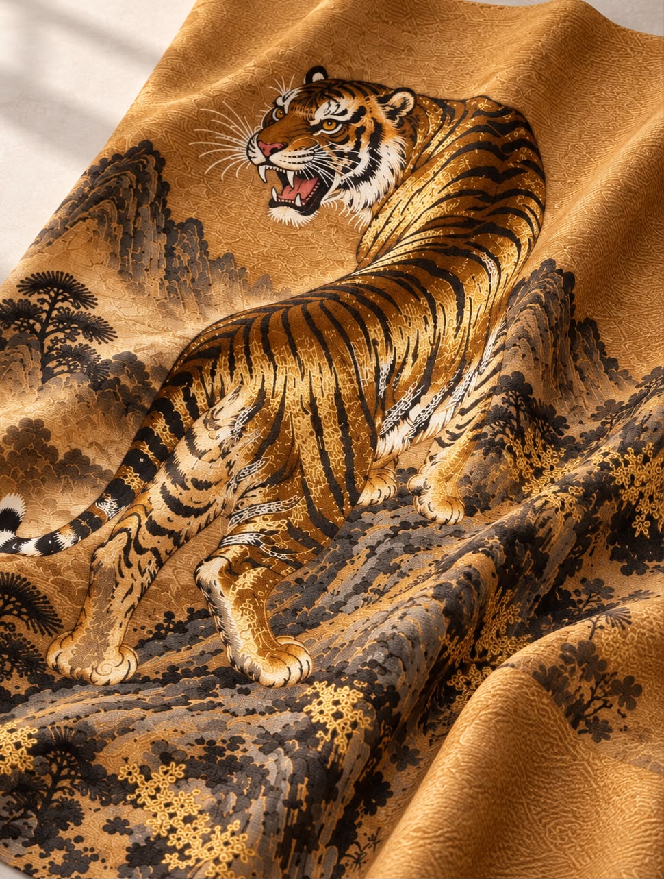 Anana Boot Tigre Dorado